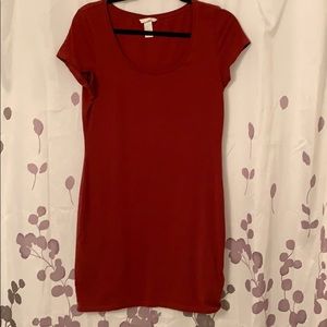 Orange Basic H&M dress